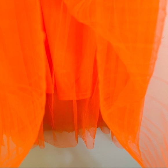 🌶️  SHEIN Neon Orange Tulle Skirt -perfect for your Eras Tour Outfit! - Picture 12 of 14
